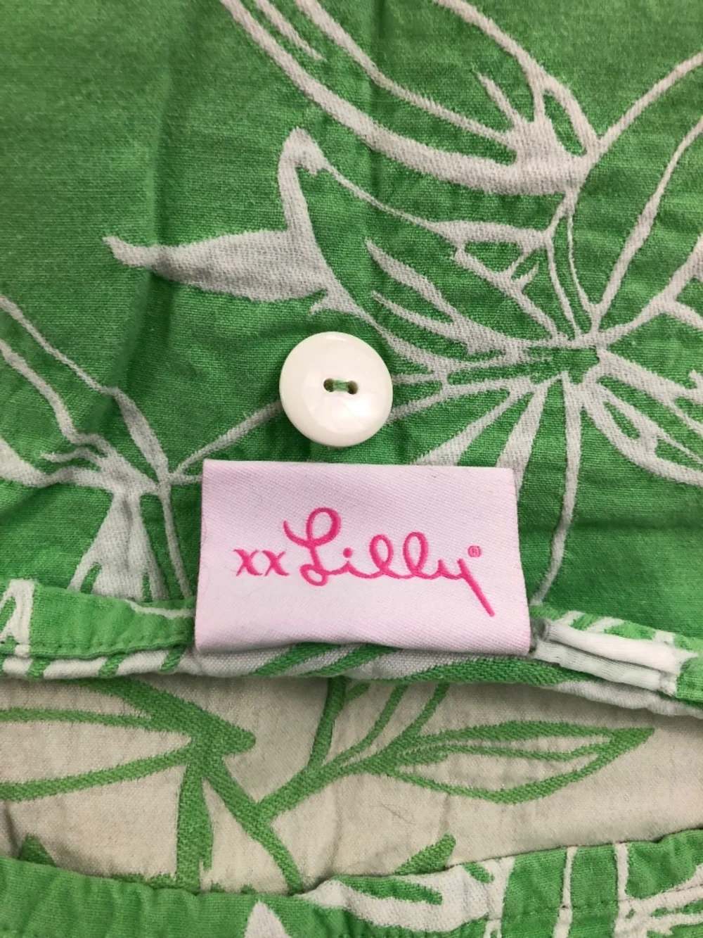 Lilly Pulitzer x Garnet Hill set of 2 standard shams cotton Leaf it to Me print